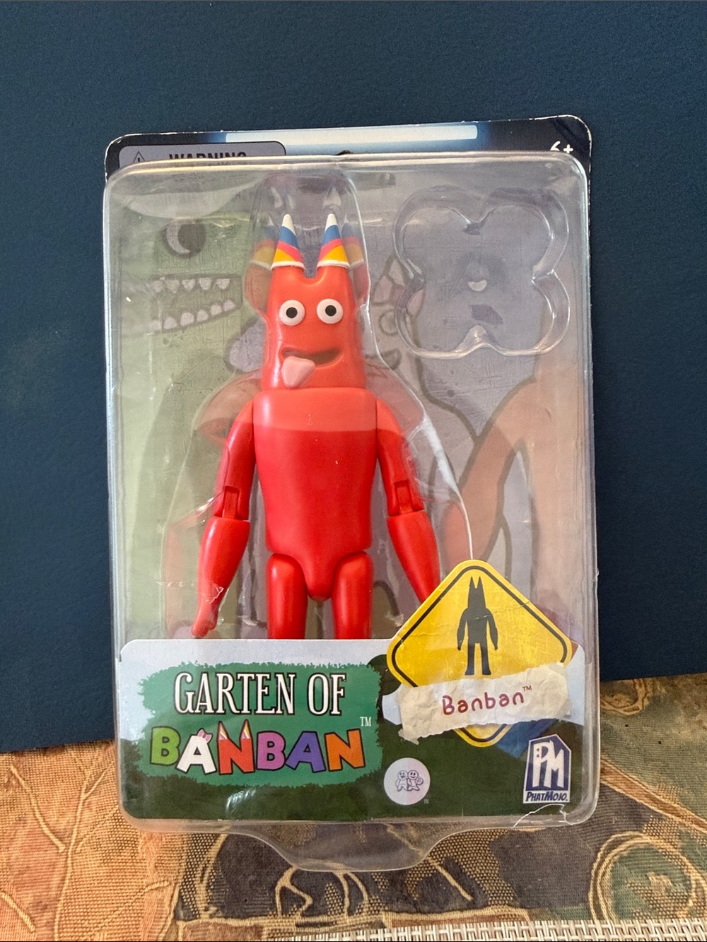 Garten of Banban Red Banban Figure. Missing part